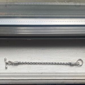 Versani Silver Braided Jewelry Chain